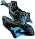Balloon Foil Jumbo Black Black Panther 81cm