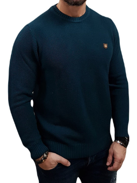 Visconti Long Sleeve Sweater Petrol - Blouse - ...