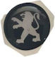 OE PSA Car Key Sticker for Peugeot 1043-BU