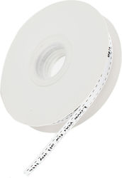 Cosmofan Satin,σατεν Band Monochrom Weiß 22.5me...