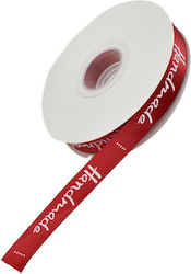 Cosmofan Satin,σατεν Band Monochrom Rot 22.5met...