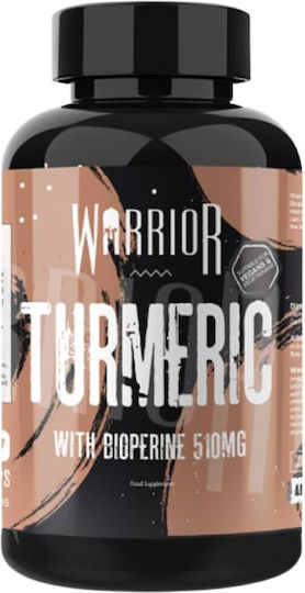 Warrior Turmeric + Bioperine 510mg 60 capace Turmeric