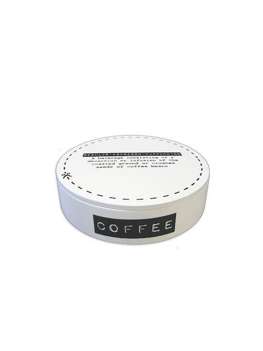 Atmosphera Wooden Coffee Box with Lid Brown 1 Piece
