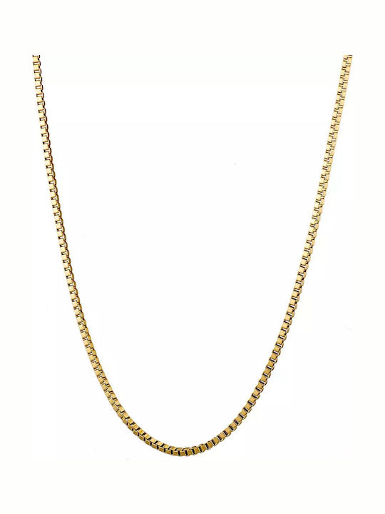 Oxzen Chain Neck Gold-plated Thin Thickness 2mm