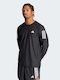 Adidas Own Ανδρικό Αθλητικό T-shirt Κοντομάνικο Μαύρο