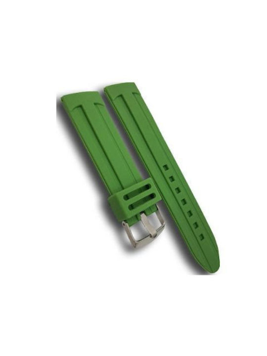 Rubber Strap Green 24mm