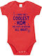 kirikoko Cool Moms Stay Up All Night Short-Sleeved Coral