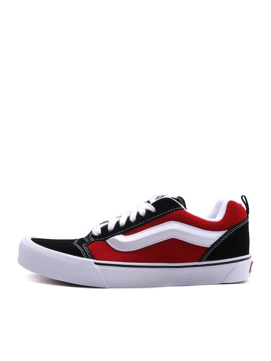 Vans Knu Skool Мъжки Плоски Маратонки Червени