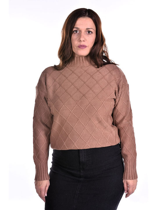 Raiden Women's Long Sleeve Sweater Cinnamon (Cinnamon)