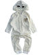 Warner Bros Kids' One-piece Pajamas Winter Fleece Coral
