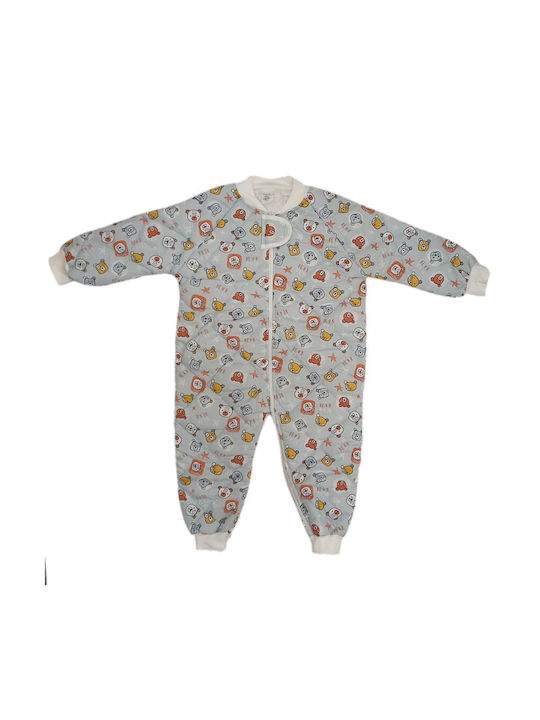 Baby Star Winter Baby Sleeping Bag in Blue Baby Star Winter Baby Sleeping Bag in Blue