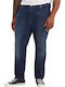 502 Men's Jeans Pants with Regular Tapered Fit Medium Blue Denim