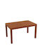 Ibiza Tisch Küche aus Massivholz Cherry 135x86x75cm