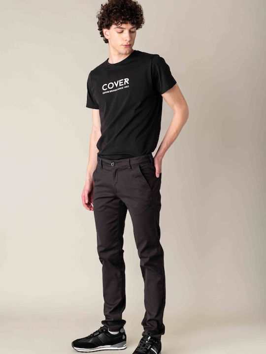 Cover Jeans Trousers Elastic Grey
