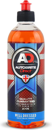Autobrite Direct Trim & Tyre Gel Liquid Cleaning for Tires Car 500ml
