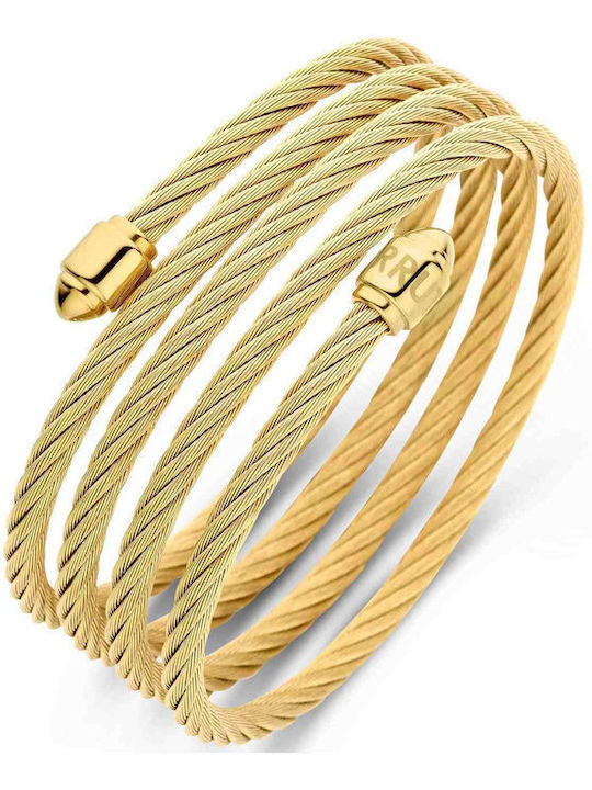 Cerruti Bracelet made of Steel Gold Plated