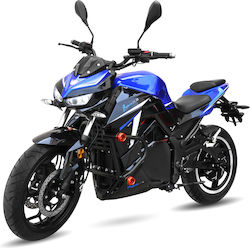 WheelnWater Ηλεκτρικό Μηχανάκι Ισχύος 5000W με Τελική Ταχύτητα 120km/h Αυτονομίας 100km