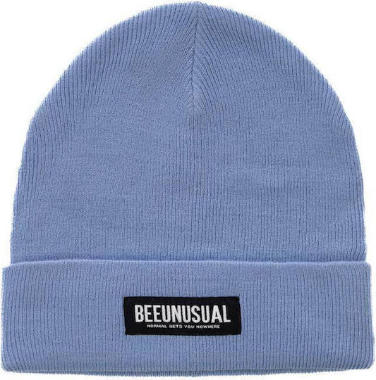Serenity Beanie Unisex Strickmütze in Blau Farbe