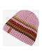 Beanie Unisex Fleece Beanie Gestrickt in Rosa Farbe