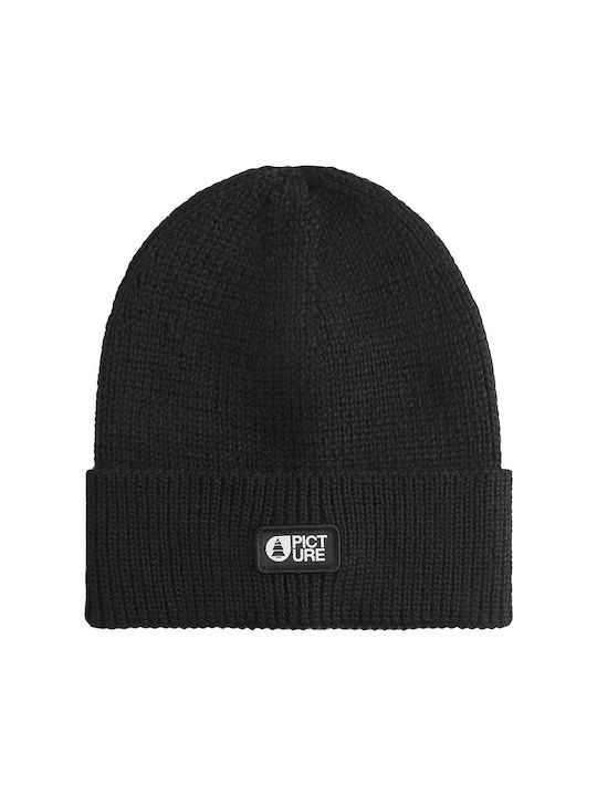 Picture Organic Clothing Beanie Unisex Beanie Knitted in Black color