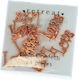 Synchronia Love Element decorativ pentru proiecte DIY Rose Gold