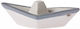 Nuova Vita Ceramic Element decorativ pentru proiecte DIY Gray 12x4cm.