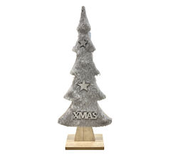 Christmas Decorative Tree 23cm Gray