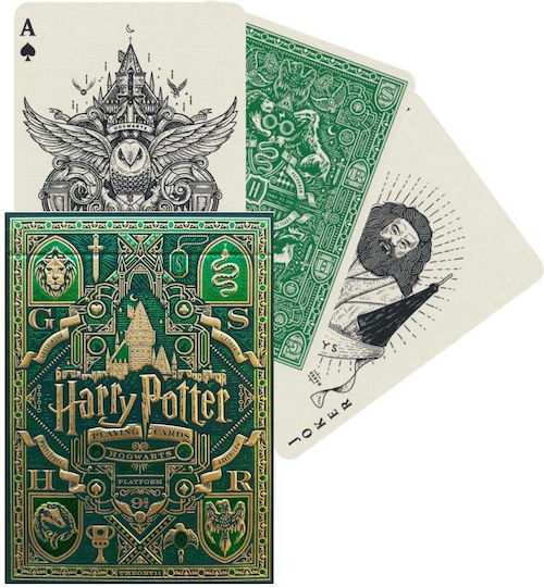 Theory11 Deck Spielkarten Harry Potter für Poker Grün