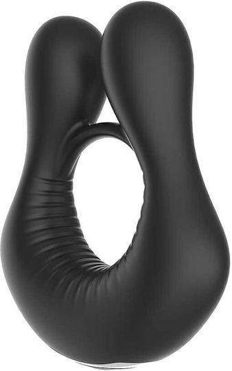 Dream Toys Ramrod Δονούμενο Δαχτυλίδι Πέους Μαύρο