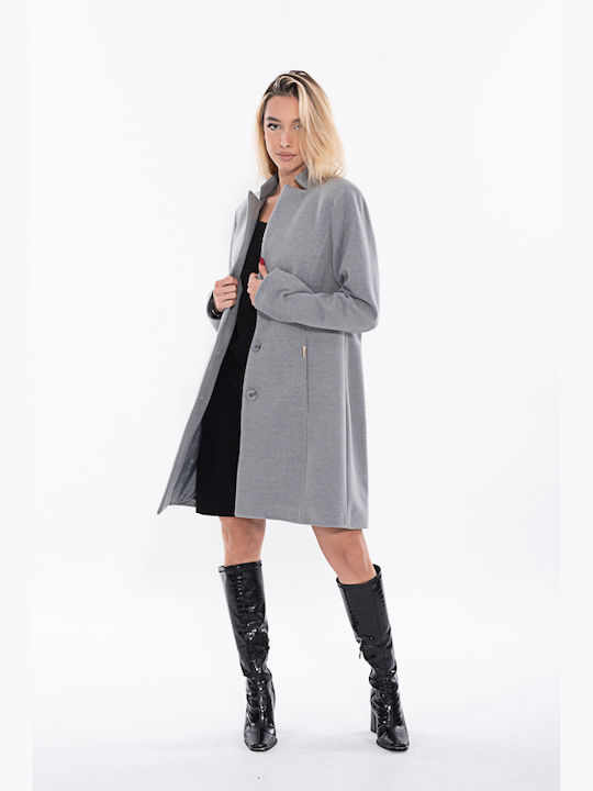 Donna Martha Women's Midi Coat grey