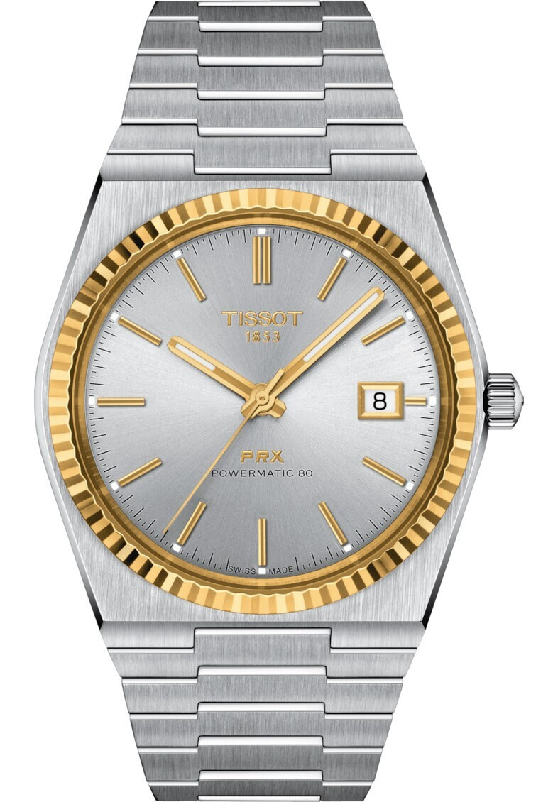 Tissot 80 Watch Battery with Silver Metal Bracelet T931.407.41