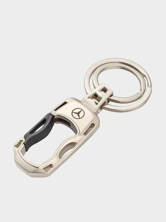 Mercedes-Benz Schlüsselanhänger Silber