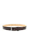 Men's Belt Leather Burgundy