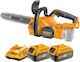 Ingco Fierăstrău cu acumulator 2x4Ah Brushless 20V 6.5kg cu lamă 30cm