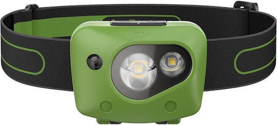 Discovery Headlamp LED IPX4 with Maximum Brightness 150lm Green