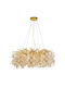 Artekko Chandelier with Crystals Gold 023-3049