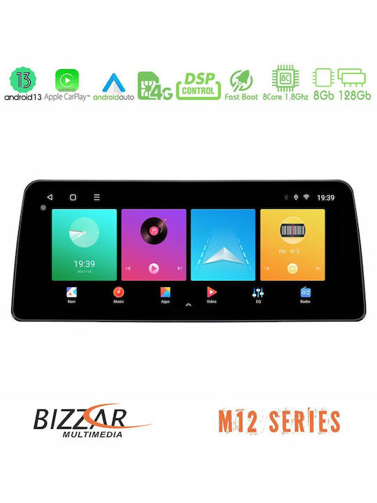 Bizzar Car Audio System for Volkswagen Sportsvan 2014-2020 (Bluetooth/USB/WiFi/GPS/Apple-Carplay/Android-Auto) with Touch Screen 12.3"