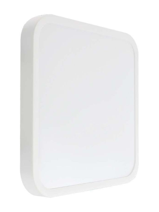 V-TAC Τετράγωνο Εξωτερικό LED Panel 18W με Θερμό Λευκό Φως 3000K