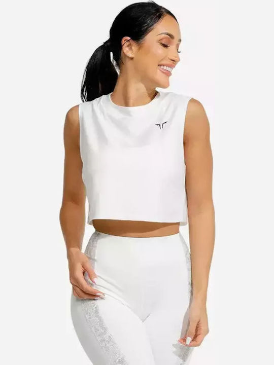 Squatwolf Γυναικείο Αθλητικό Crop Top Αμάνικο Λ...