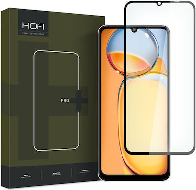 Hofi Glass Pro+ Vollflächig gehärtetes Glas Schwarz (Redmi 13C / Poco C65 4G)