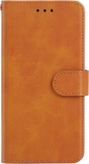 Wallet Δερμάτινο Καφέ (Moto G31)