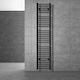LuxeBath Towel Rail Bathroom 300x1800 Black