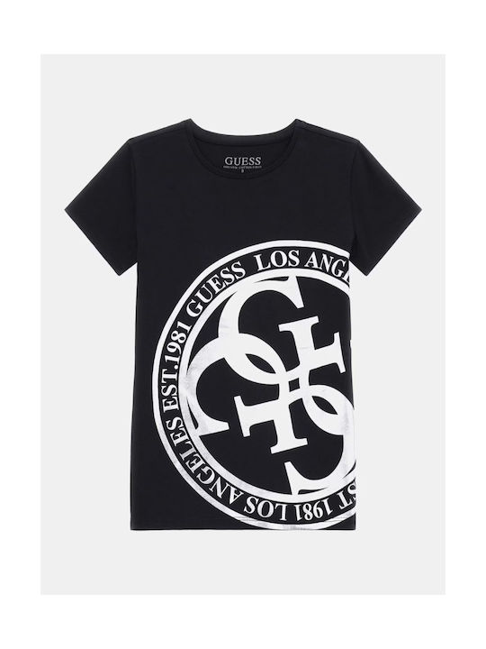 Guess Tricou pentru copii Negru