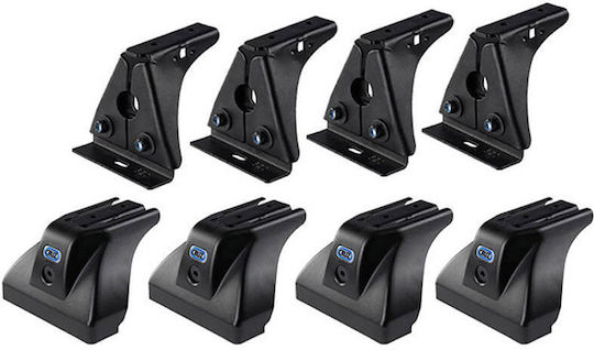 Auto Gs Legs for Roof Bars Lcv Volkswagen Caddy 934-344 4pcs