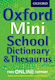Oxford Mini School Dictionary & Thesaurus