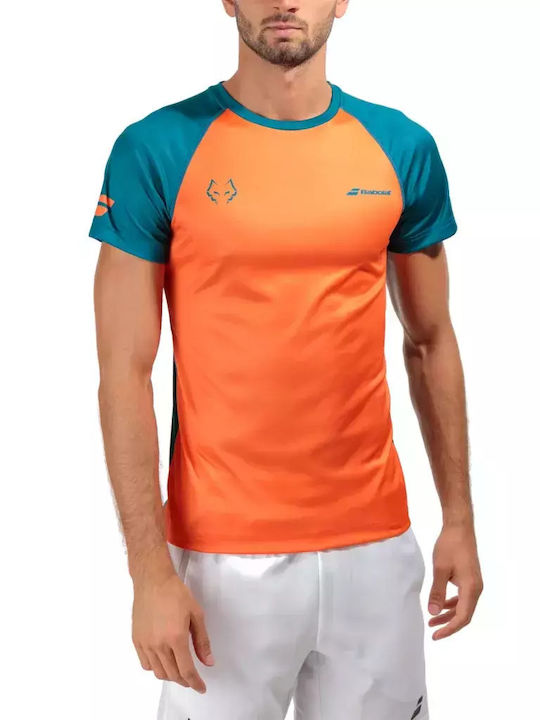 Babolat Crew 6MS23011-6015 Ανδρική Μπλούζα Πορτοκαλί
