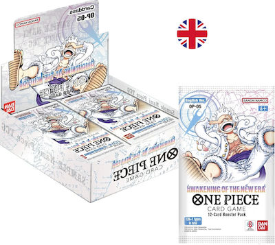 Namco - Bandai One Piece Μονές Κάρτες OP05 Awakening of New Era Booster