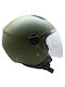 Faseed 700 Jet Helmet ECE 22.06 Green Matt