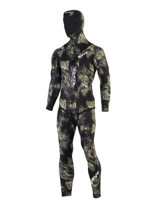 XDive Grafit Divisible Wetsuit Shaved for Speargun Black 5mm