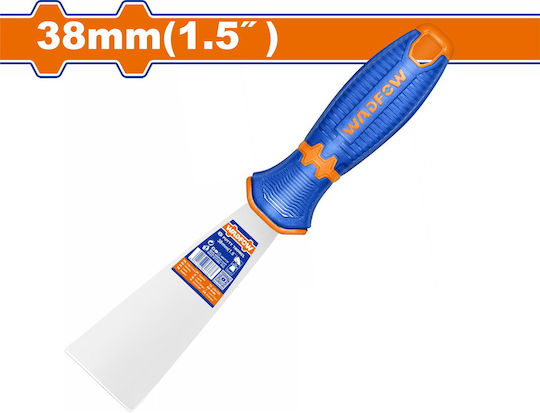 Wadfow Σπάτουλα Inox 38mm με Πλαστική Λαβή WPT1315